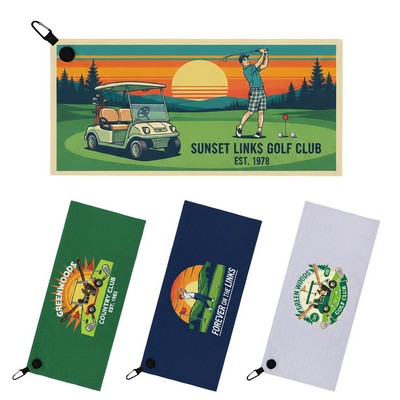 Magnetic Waffle Texture Pro Golf Towel